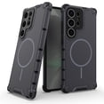 thumbnail image 1 of Magnetic Designed for Samsung Galaxy S24 Ultra Case, Drop Protection Heavy Duty Case Compatible with Magnetic Chargers, Raised Camera Corners Protection Cover for Samsung Galaxy S24 Ultra, Gray, 1 of 8