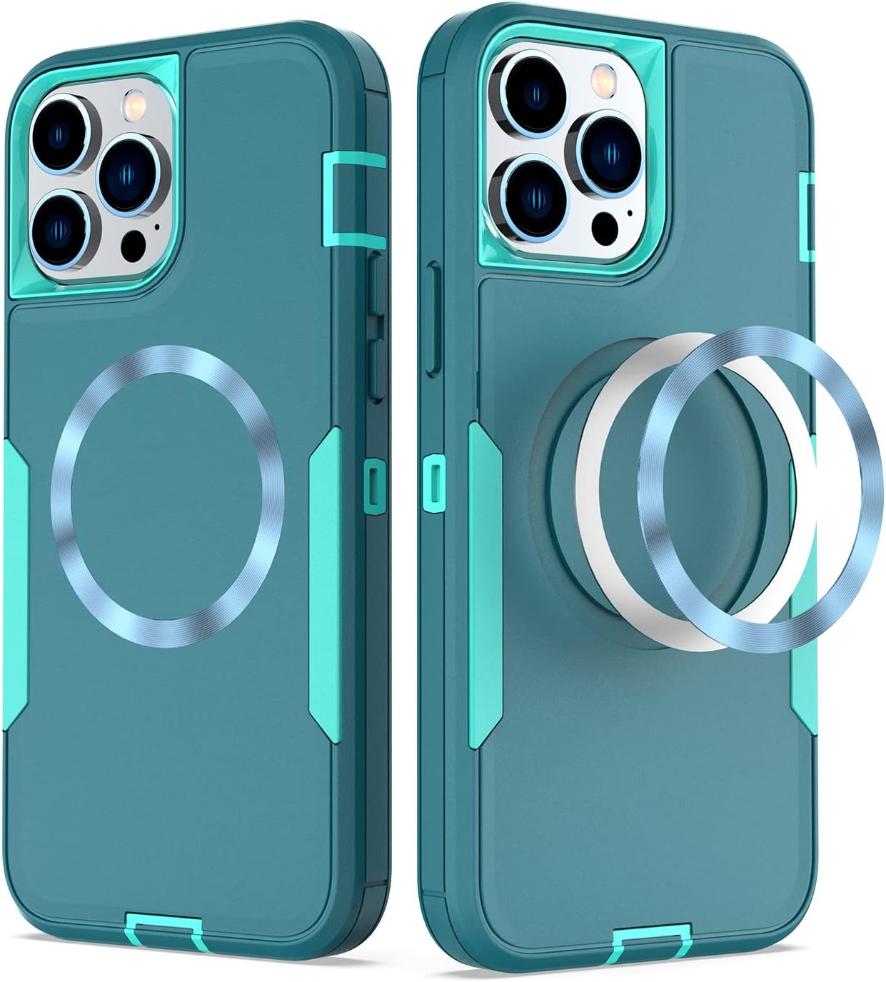 Pro Max Fading Magnetic Designed for iPhone 12 pro max Case, Drop Protection Heavy ...