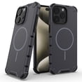 thumbnail image 1 of Magnetic Designed for iPhone 13 Pro Max Case, Drop Protection Heavy Duty Case Compatible with Mag-Safe Charging, Raised Camera Corners Protection Cover for iPhone 13 Pro Max, Gray, 1 of 6
