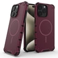 thumbnail image 1 of Magnetic Designed for iPhone 13 Pro Max Case, Drop Protection Heavy Duty Case Compatible with Mag-Safe Charging, Raised Camera Corners Protection Cover for iPhone 13 Pro Max, Plum, 1 of 6