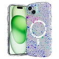 thumbnail image 1 of Magnetic Designed for iPhone 15 Case Clear, Compatible with MagSafe Cute Pattern Soft TPU Bumper Shockproof Anti-Scratch Slim Phone Cover Designed for iPhone 15 Cases, G, 1 of 7