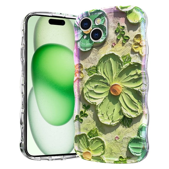 Magnetic Designed for iPhone 15 Pro Max Case Clear, Compatible with MagSafe Cute Pattern Soft TPU Bumper Shockproof Anti-Scratch Slim Phone Cover Designed for iPhone 15 Pro Max Cases, B