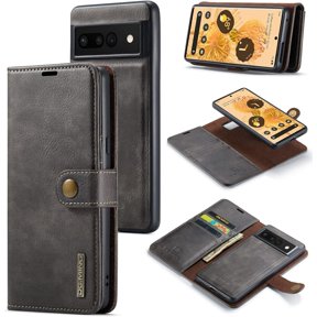 Magnetic Detachable Wallet Stand Leather Phone Case for Google Pixel 8 Pro / 8, Business Coin Purse Shell, Unique Card Holder Back Cover
