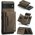 Detachable Wallet Vintage Leather Stand Phone Case for Google