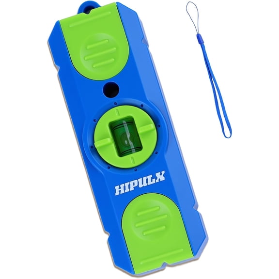 Magnetic Detector with 360 Level - Professional Grade Wall Scanner, with Super Strong Magnet for Detecting Wooden Studs, Battery-Free Design Built-in Bubble Level