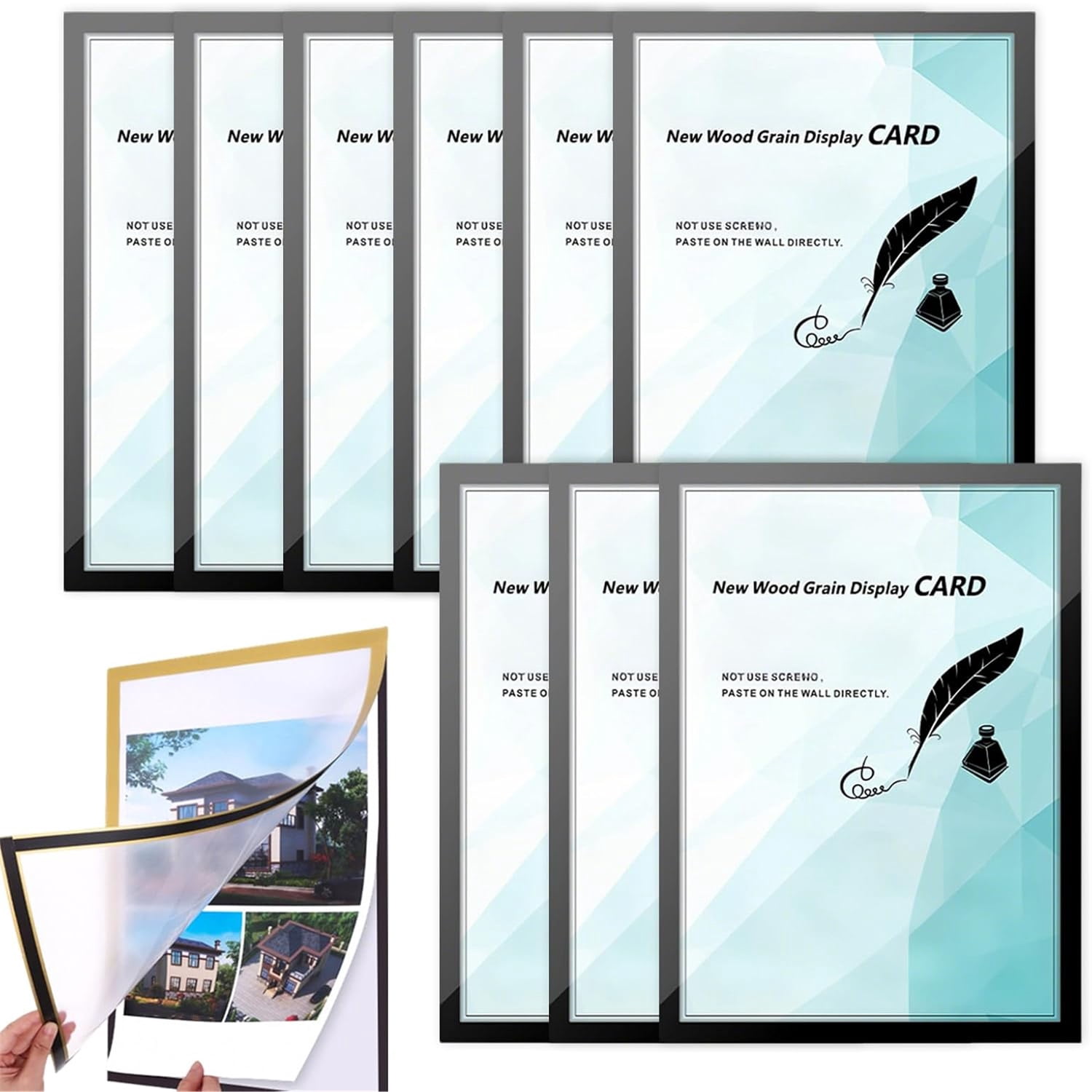Magnetic Diamond Art Photo Frames, 2026 New Magnetic Sign Holder for ...