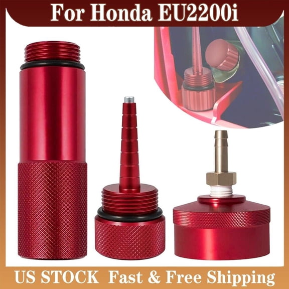 Magnetic Dipstick & Oil Change Funnel & Extended Run Gas Cap For Honda EU2200i