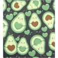 thumbnail image 1 of Magnetic Dishwasher Stickers Avocado Hearts Kitchen Dishwasher Cover Sticker, Panel Decal Home Decor Cabinet Appliances Stickers, 23"x 26", 1 of 6