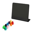 thumbnail image 1 of Magnetic Display Board, Tabletop Desktop Memo Board Photos Notes Reminders Home Decorative Board No Punching Installation 12x16 Inches Metal Surface Vertical Stand 7.87x7.87in, 1 of 8