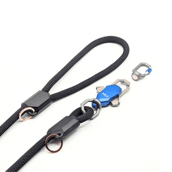 Magnetic Dog Leashes for Large Dogs Heavy Duty, Premium 6 Foot Dog Leash with Easy Dual-Hook Connection Works with Any Collar or Harnesses, Tangle-Free, Strong and Secure Dog Lead by MUI