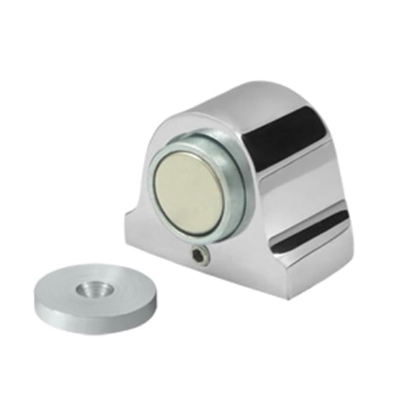 Magnetic Dome Stop, Bright Stainless Steel - Stainless Steel
