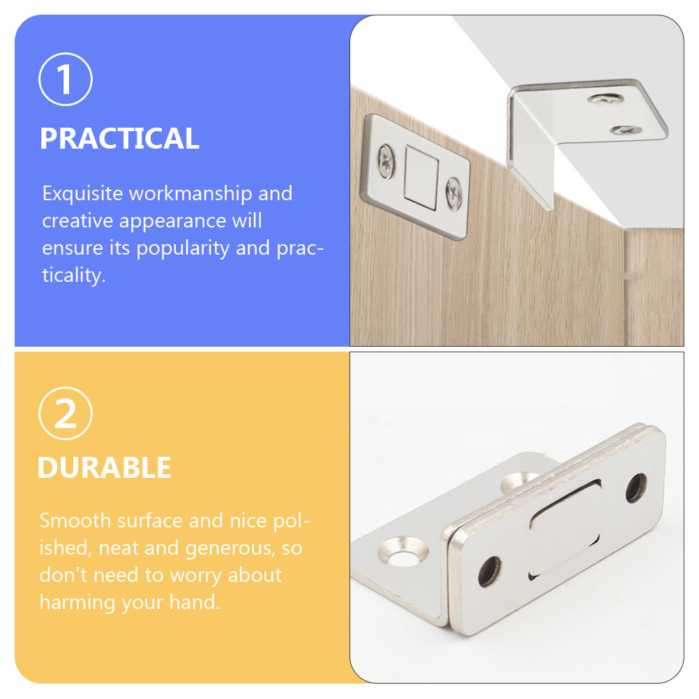 Door Catch 4 Sets Household Catches Steel