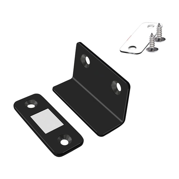 Magnetic Door Catch Latch -Invisible Strong Adhesion, Drill-Free Mount, Seamless Release- Ideal for Cabinets, Sliding Doors