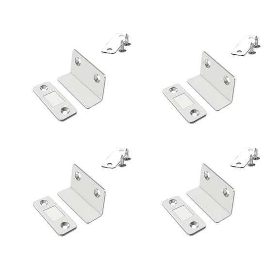 Magnetic Door Catch Latch -Invisible Strong Adhesion, Drill-Free Mount, Seamless Release- Ideal for Cabinets, Sliding Doors