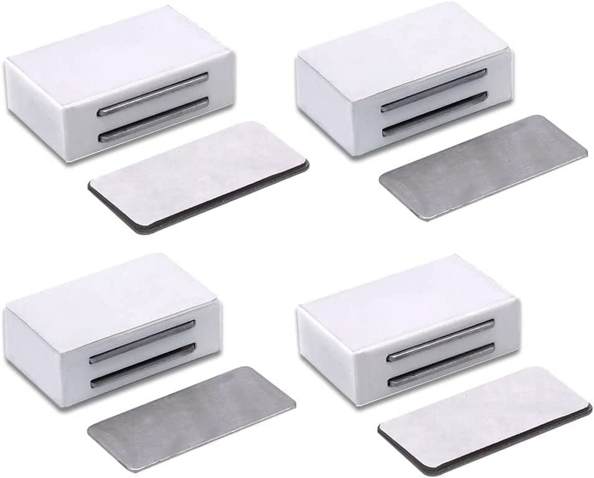 Magnetic Door Catch Magnets with Adhesive Backing Cabinet Magnets Thin Flat  Furniture Catch Adhesive Door Latch (16 Pack White) - Yahoo Shopping