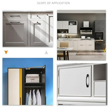 Magnetic Door Catch Strong Heavy Duty Cupboard Magnets Kitchen 40Kg Door Black