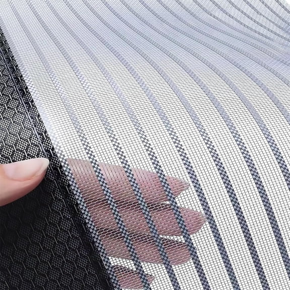 Magnetic Door Screen with Auto Close, Thick Fiberglass Tear Resistant Mesh Screen Door, Fine Mesh Keep Bugs Out, Easy Install for 36 x 82 Inch Door