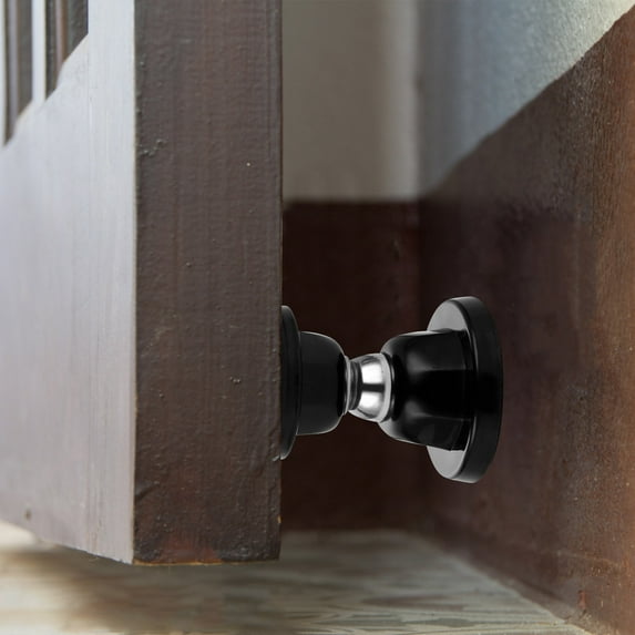 Magnetic Door Stop, Easy Install Non-Obtrusive Design, Flexible Mounting Options for Older Homes & Uneven Doors andRV Camper Travel Trailer Motor Home Boat Compartments Cargo