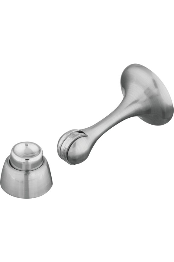 Hardware Magnetic Door Stop - Silver - 2 Pack