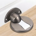 thumbnail image 1 of Magnetic Door Stopper Floor Mount | No Drilling Required | Powerful Magnet Holds Door Securely | Prevents Slamming & Wall Damage | Easy Peel & Stick Installation | Rustproof & Modern Design, 1 of 4