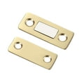 thumbnail image 1 of Magnetic Door Stopper Thin Invisible Stainless Steel Cabinet Catch 4mm Thick Screw Mount for Kitchen Drawer Closet Cupboard RV 1 Pc, 1 of 4