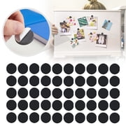 Magnetic Dots,50PC Sticky Back Round Magnets for Fridge,0.78x0.07 Inch Flexible Adhesive Backed Circle Magnet Points,Self Adhesive Flat Round Magnet Dot,Magnet Patches for DIY,Whiteboards,Fridge