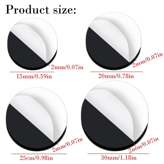 Magnetic Dots, Sticky Magnets, 0.59x0.07 Inch Heavy Duty Magnets with Adhesive Backing, Strong Craft Magnets, Self Sticky Magnetic Circle for Picture Frames Family Activities, 250 Pcs