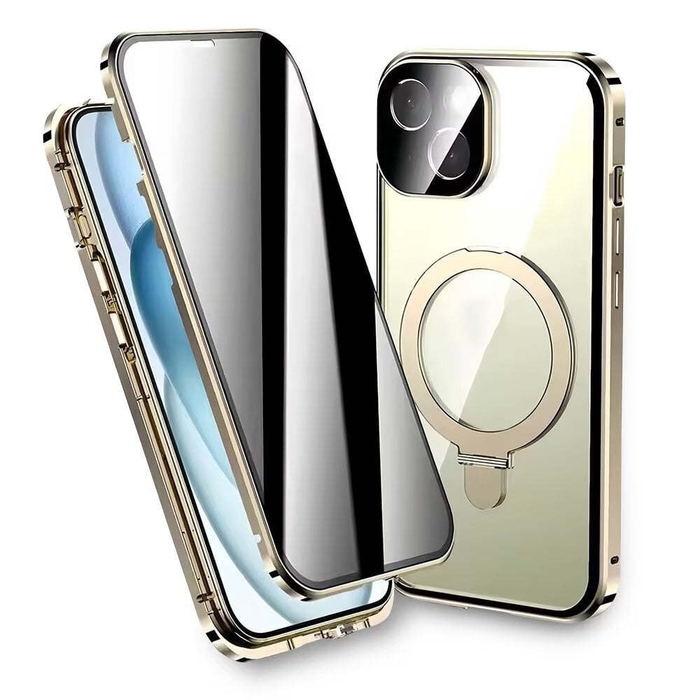 Magnetic Double-Sided Glass Privacy Phone Case Compatible with for ...