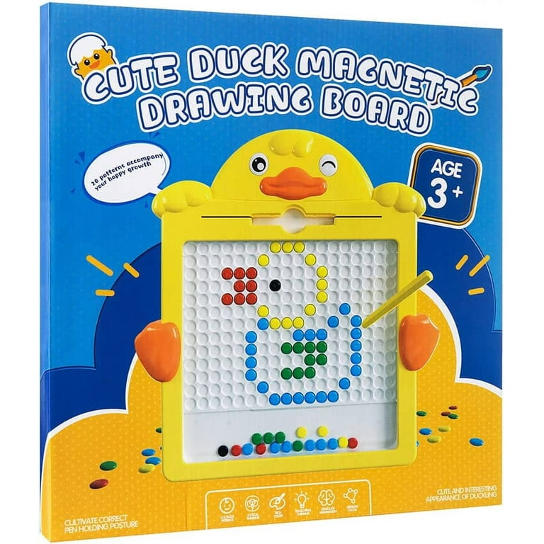 Duck Magnetic Dots Drawing Board Toy – BLaLa Toy