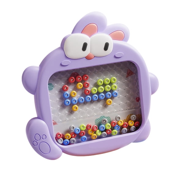 Drawing Board - Educational Writing Tablet, Creative Erasable Pad |_Tod-dler Learning Tablet Cute Pet Theme_T-oys Activities_Tod-dler Learning_T-oy with, Safe Travel Activity for_K-id,Purple