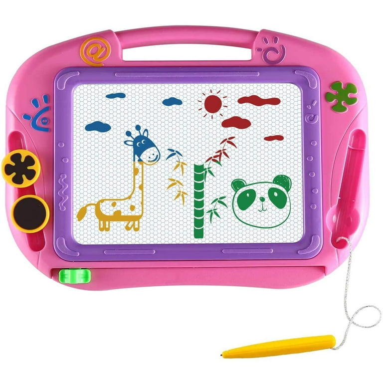 Magnetic Drawing Board for Kids- Erasable Colorful Magna Doodle Drawing Board Toys
