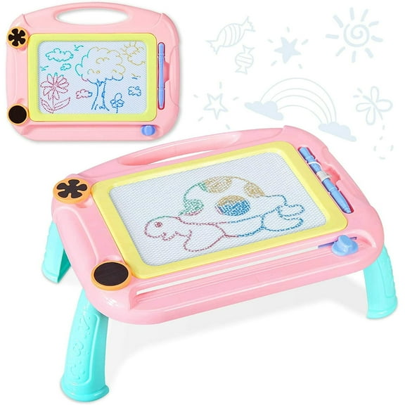 Magnetic Drawing Board for Kids,Graffiti Painting Board,Erasable Doodle Board for Toddlers,Educational Learning Toys,Doodle Board Writing Table,Travel Learning Toy