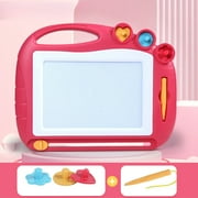 Magnetic Drawing Board for Kids, Usavan Colorful Erasable Detachable Learning Toy, Pre Graffiti Writing Board with Magnetic Pen for Toddlers Kindergarten