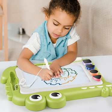 Magnetic Drawing Board,Large Doodle Board Toddler Toys for Girls Boys 3 4 5 6 7 Year Old Kids Gift Etch A Colorful Sketch Magnet Erasable Pad