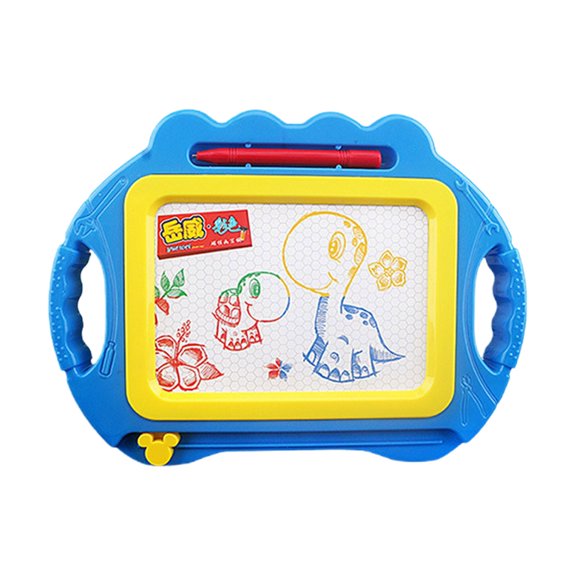 Magnetic Drawing Board Mini Travel Doodle, Toddler Toys for Girls Boys Age 1 2 3 4 Year Old, Erasable Writing Sketch Colorful Pad Area Educational Learning Toy for Kid/Toddlers/Babies