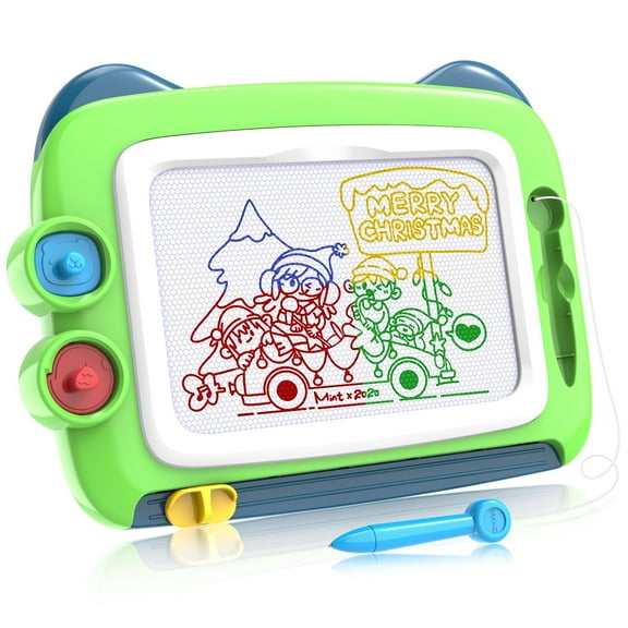 Magnetic Drawing Board Toddler Toys for 2 3 4 Year Old Girls, Doodle Board Gift for 2 3 4 Year Old Girl, Preschool Learning/Educational Girls Toys Age 2 3 4 Birthday Gift Pink