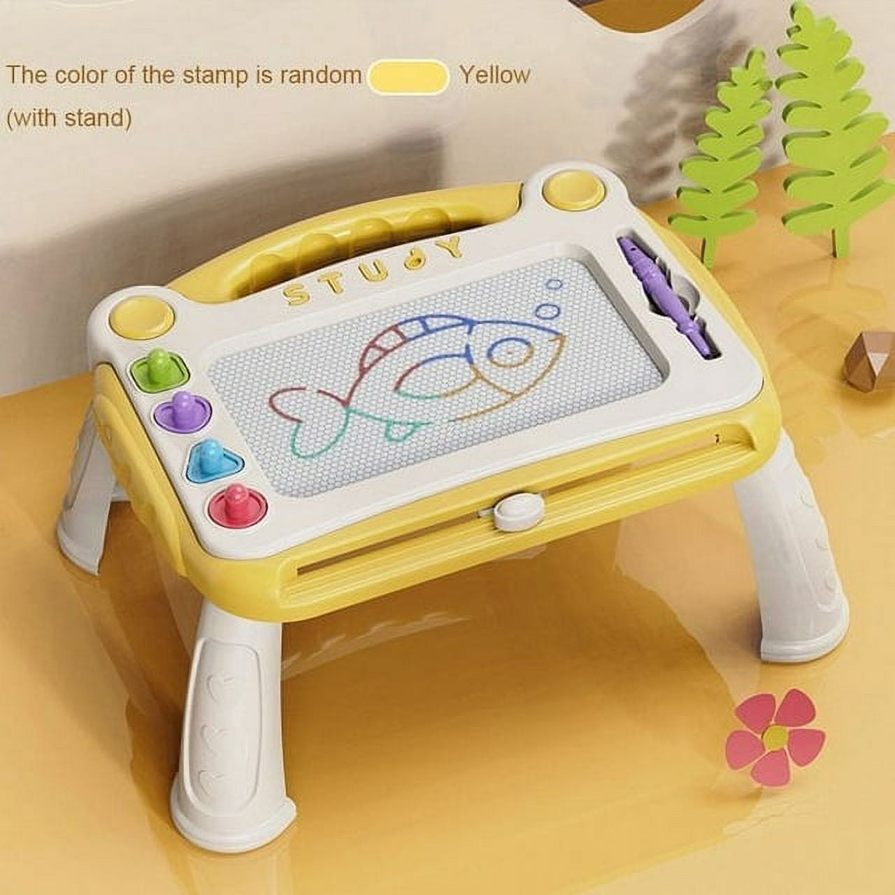 Mini Magnetic Drawing Board Portable Erasable Colorful Writing Pad Toy For  Kid Toddlers Babies With One Pen Birthday Gift New - AliExpress