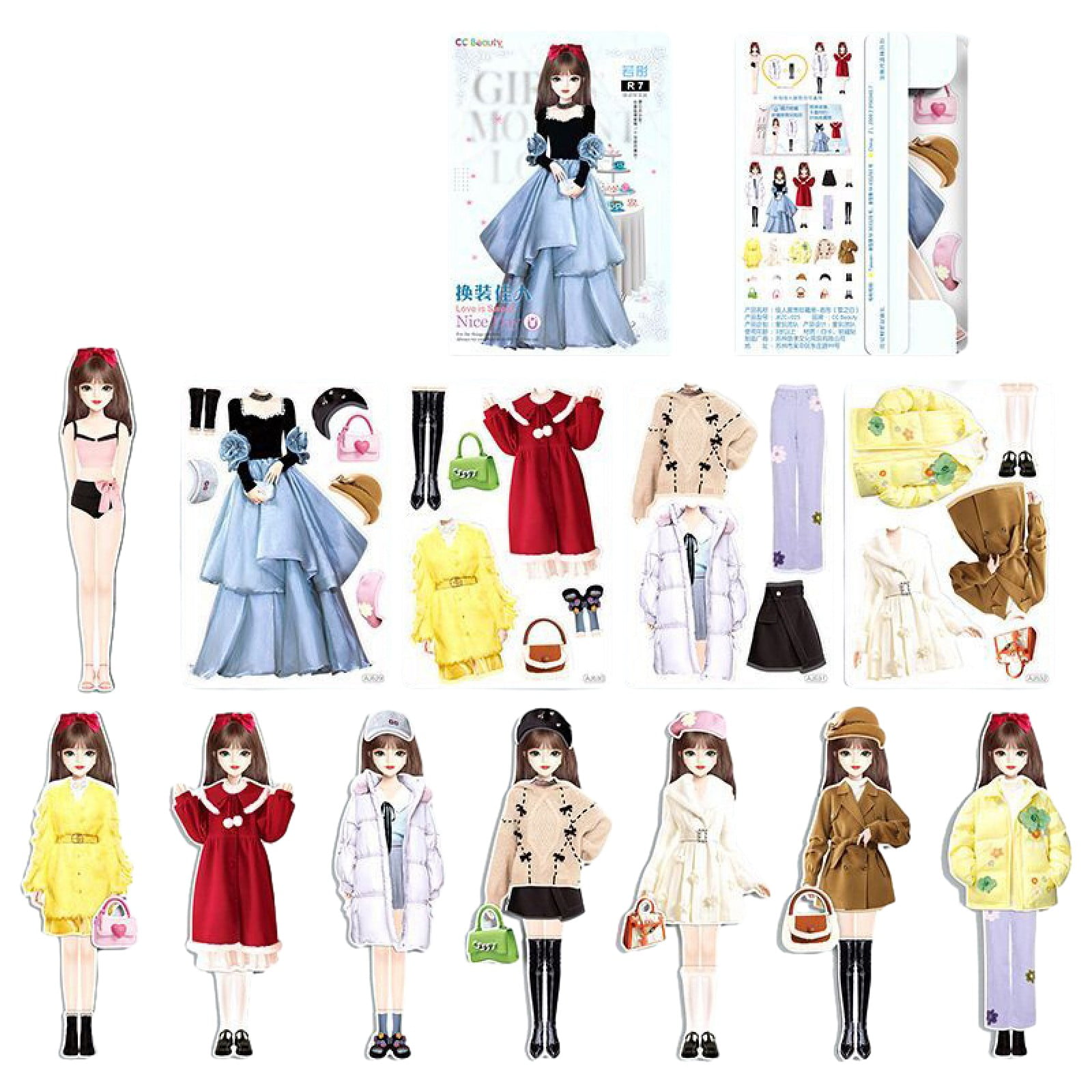 Magnetic Dress Up Dolls - Pets main image 1