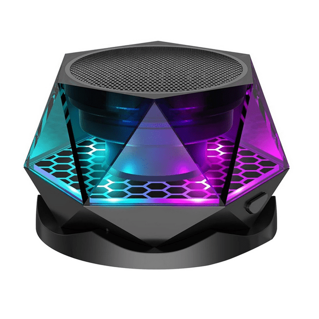 Drill Bluetooth Speaker, Small Wireless Speaker with MultiRGB