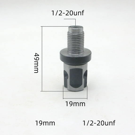 Magnetic Drill Taper Shank Adapter 19mm For Drill Chuck Connection For Weldon Magnetic Drill Chuck Connection Accessory