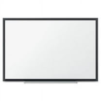 Magnetic Dry-Erase Board, 2 ft. x 1.5 ft., Black Aluminum Frame