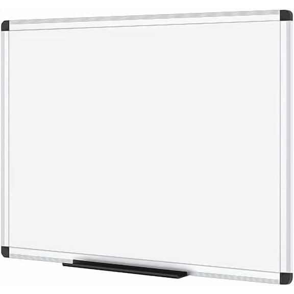Magnetic Dry Erase Board, 36 X 24 Inches, Silver Aluminium Frame