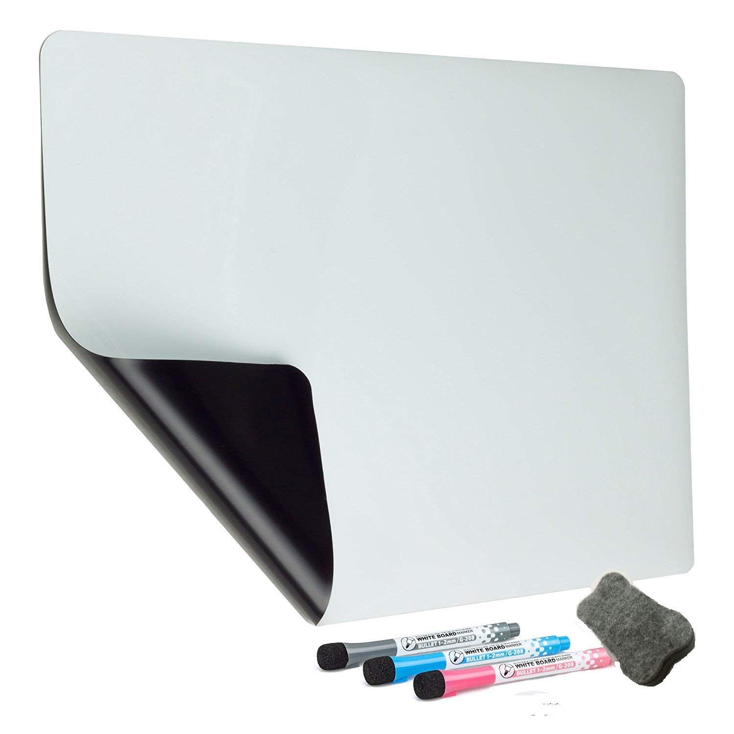 Auchen Magnetic Dry Erase Refrigerator Board 18x12 photo 1