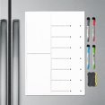Dry Erase Board Sheet for Refrigerator/Office/Locker, White