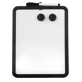 thumbnail image 1 of Magnetic Dry Erase Board With Marker, Magnets For Locker, Fridge Black 8.5”X11”, 1 of 5