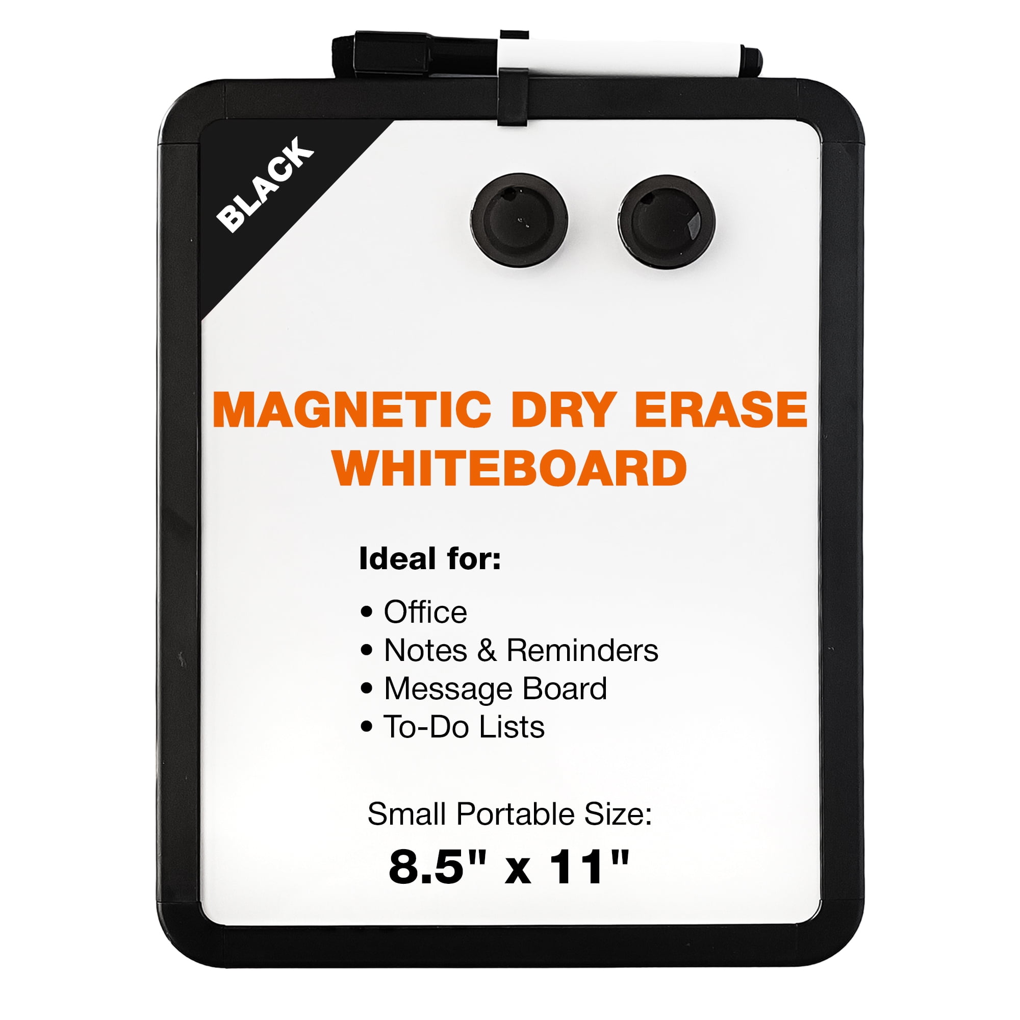 Magnetic Dry Erase Board for School Locker, 8.5