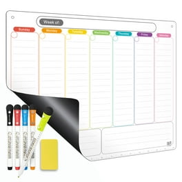 Dry Erase Magnetic Strips - Roll of Writable Whiteboard Magnets - Writable  Flexible Magnet - Name Plates - Magnetic Labels- Dry Erase Name Tags - (2