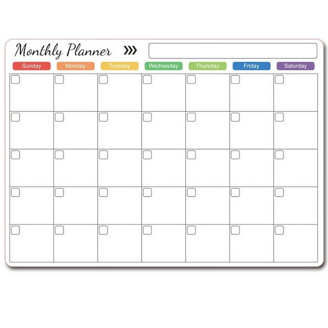 Magnetic Dry Erase Chore Chart for Multiple Kids and Planner Calendar ...