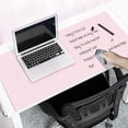 thumbnail image 1 of Magnetic Dry Erase Computer Pad with Round Mouse Pad,Dry Erase Writable Mouse Mat Easy to Clean Desk Cover Protector for Office Work/Home/Decor, 1 of 7