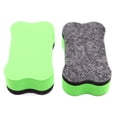thumbnail image 1 of Magnetic Dry Erase Erasers, Cute Bone-Shaped Whiteboard Erasers, Dry Marker Eraser, White Board Cleaner, Washable Non-Scratching Ergonomic Eraser for Chalkboards & Smooth Surfaces, Green, 1 of 6